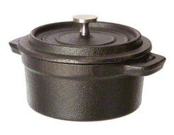 American Metalcraft CIPR42 Cast Iron, 5.6" Length x 4.6" Width, Black