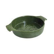 American Atelier 6241-BKR12 Bargello Round Baking Dish, Green