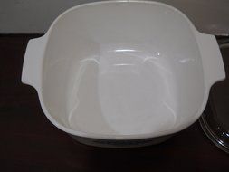 Corning Ware 3 Quart Casserole With Lid A-3-B Blue Medallion Pattern N3