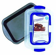 ENTENMANNS BAKEWARE 9-Inch by 13-Inch Baking Pan with Carrier Cover