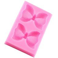 Mujiang Bow Silicone Gumpaste Sugar Fondant Cake Decorating Molds N4