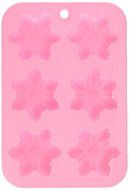 6 Cavity Snowflake Silicone Cake &amp; Chocolate mold Baking