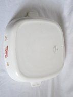 Vintage Corning Ware Autumn Fall Leaves 11 Inch Covered Casserole Skillet N3