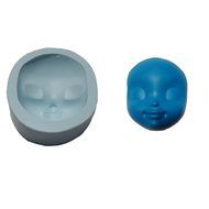 Silicone Molds Mermaid Face Clay Sugarcraft Fondant Cake M4808 By Ok Molds