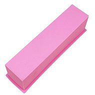 MEXUD-Rectangle Loaf Soap Mold Silicone DIY Cold Processing Tools Cake Baking Toast (Pink) N6