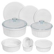 CorningWare French White 12-Piece Round Set