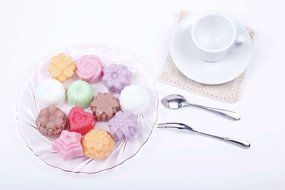 Umiwe(TM) 12 Cavity Flowers Silicone gel non-stick Cake bread Mold Chocolate jelly Candy Baking roasting mould... N4