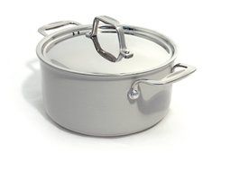Beka Chef Eco-logic 100-Percent Eco-Hardened-Aluminum Bekadur-Ceramica-Nonstick 9-1/2-Inch Covered Casserole