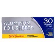 Aluminum Pop-up Foil Sheets. 13-3/8x10&frac34;" . Packaging may vary. (150)
