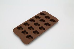 Lariy 15 Holes Creative Kitchen DIY Double Hearts Chocolates Cakes Mold Silicone Mould N3