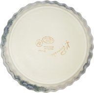 Boleslawiec Stoneware - Polish Pottery Pie Plate or Quiche Baker - Eva's Collection "Wild Field" N3