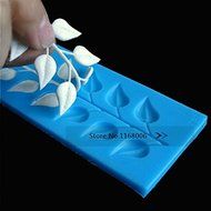 17cm*5cm Sugarcraft Cake Chocolate Decoration Tool Baroc Lace Pattern Border Icing Fondant Silicone Mould Lace...