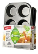 Ecolution Bakeins 4-Piece Toaster Oven Bakeware Set &ndash; PFOA, BPA, and PTFE Free Non-Stick Coating &ndash; Heavy Duty... N2