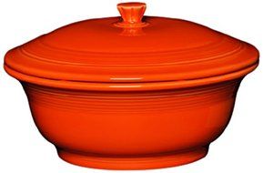 Fiesta Covered Casserole, 70-Ounce, Poppy