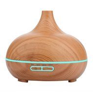 GerTong Aromatherapy Essential Oil Diffuser, 300ml Wood Grain Diffuser Cool Mist Humidifier Air Purifier for Home...