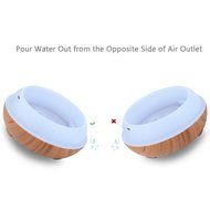 GerTong Aromatherapy Essential Oil Diffuser, 300ml Wood Grain Diffuser Cool Mist Humidifier Air Purifier for Home... N6