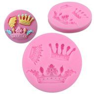 3D Crown Silicone Fondant Mold Cake Decorating Chocolate Baking Mould Sugarcraft