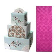 ART Kitchenware Lace Molds Cake Decorating Silicone Fondant Lace Mold 8.5&times;6.5&times;0.06 inch LFM-41