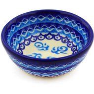 Ceramika Bona H1709G Polish Pottery Ceramic Bowl Hand Painted, 3-Inch