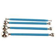 DUFUSTORE 4pcs Fondant Cake Sugarcraft Cutters Modelling Decorating Mould Tools