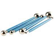 DUFUSTORE 4pcs Fondant Cake Sugarcraft Cutters Modelling Decorating Mould Tools N6