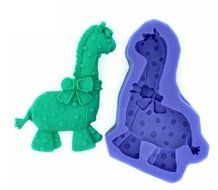 Giraffe Chocolate Mold Fondant Mold Silicone Chocolate Mould Clay Molds Cake Decoration