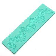 Plum flower Fondant Mold Cake Lace Decoration Silicone Sugercraft