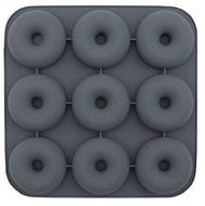 9 Cavity Donut Pan-100% Top Silicone Baking Pan, Mold, Non-Stick N2