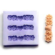 4.7cm mini Flower F0089 Fondant Mold Silicone Sugar mini mold Craft Molds DIY Cake Decorating
