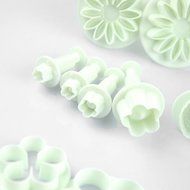 47pcs Cake Fondant Decoration Tools Mold Set Sugarcraft Icing Cutters Plungers N2