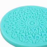 Tint Lace Sugar Craft Silicone Cake Mold Roundness Pattern N2