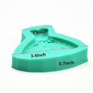 TANGCHU Fondant Cake Decoration Sugarcraft Clay Mold Princess Skirt Green N5