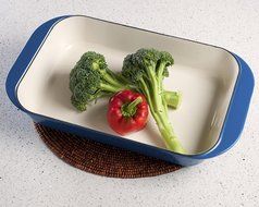 Fagor Michelle B. Rectangular Baker, Blue N2