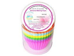 Silicone Cupcake Baking Cups Set of 12 N5