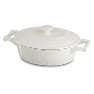 KitchenAid KCTI30CRGB Traditional Cast Iron Casserole Cookware, 3 quart - Glacier Blue N3