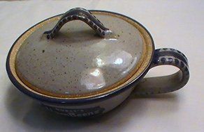 Bastine Pottery 1996 Hurst's HamBeens Individual Casserole N3