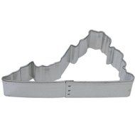 State of Virginia Tin Cookie Cutter 4"