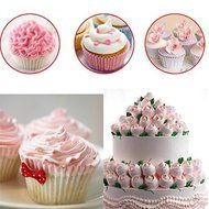 "Cake Decorating Nozzles Craft Tip Pastry Stainless Steel Set" shopping N5