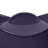 Covered Casserole and Baking Dish with Single Layer, Purple N2