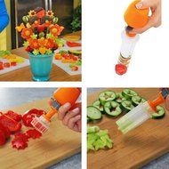 New Fruit Vegetable Cake Carving Arrangements Model Home Party DIY Kitchen Tools