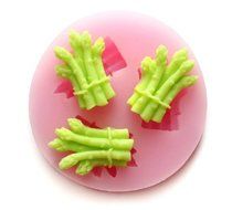 Wholeport Bamboo Sprout Silicone Embossing Mold Fondant Lace Mould Fondant Cake Decoration Mould Polymer Clay...