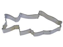 R&amp;M Fish 5&quot; Cookie Cutter in Durable, Economical, Tinplated Steel