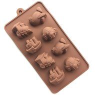 Always Your Chef Chocolate/Candy Making Molds Silicone DIY Molds Ice Cube Trays, Great Molds for Making Jello/...