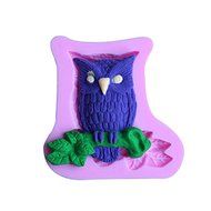 Owl Silicone Fondant Cake Mold Chocolate Polymer Clay Mould