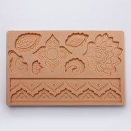 Fondant and Gum Paste Silicone Mold Global Resin Clay Flower Gumpaste Baking Cake Decorating Embossing Mould