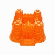X-Haibei 3D Castle Bundt Cake Pan Chocolate Gelatinas Ice Cream Bakeware Silicone Mold