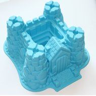 X-Haibei 3D Castle Bundt Cake Pan Chocolate Gelatinas Ice Cream Bakeware Silicone Mold N2