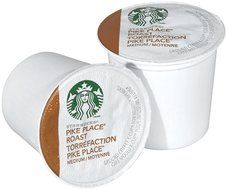 Starbucks Pike Place Torrefaction Roast, K-Cup for Keurig Brewers, 54 Count