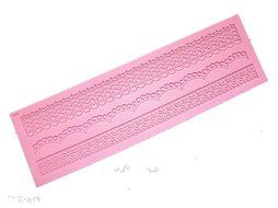 Longzang Silicone Lace Fondant Mold Silicone molds Craft Mould DIY Cake Decorating HY1-173