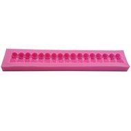 Wocuz WZ1252 Curtain Series Silicone Mold Fondant Mold Cupcake Cake Top Decoration Tool Cake Side Decorating Mold...